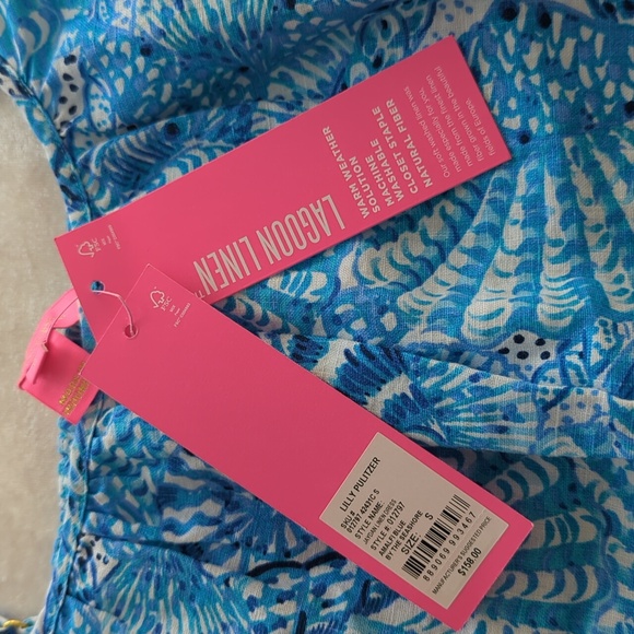 Lilly Pulitzer Linen Dress Size S NWT - Picture 2 of 9